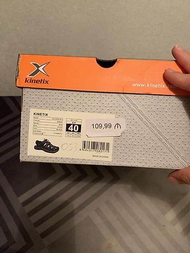qara ayaqqabı: Yenidir, olchusu duz gelmedi. Kinetix “AYDEN 4Z” kişi sandaleti - — 2