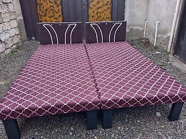 Bağ və bostan üçün digər məhsullar: Təzə çarpayılar. Taxtadan yıgılır ustu dikdən. 2 sm maçalkası var — 1