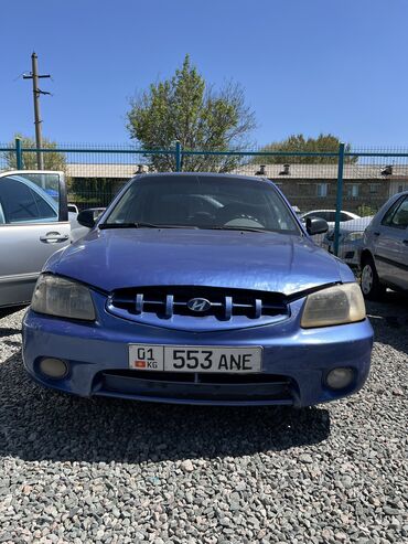 Hyundai: Hyundai Accent: 2000 г., 1.6 л, Механика, Бензин, Хэтчбэк