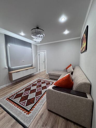 2 комнатные квартиры в бишкеке продажа: 2 бөлмө, 53 кв. м, Элитка, 1 кабат, Евроремонт