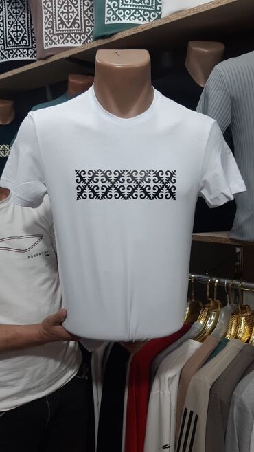 футболка с принтом: Этно футболкалар заказ ка женский дагы бар
