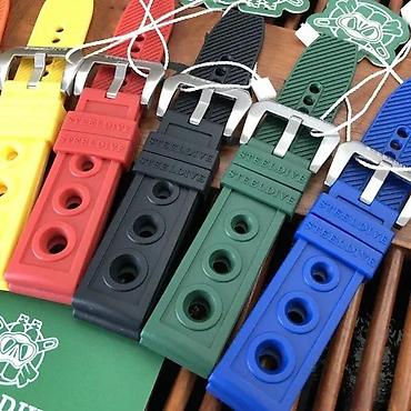 Dodaci za satove: Steeldives SD2201 narukvica za sat - Zelena - 20mm / 22mm Opis — 7