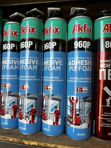 пена кж: Клей-пена Akfix 960P для приклеивания изоляционных панелей EPS и