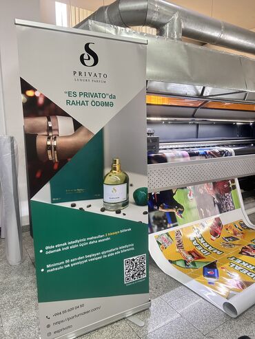 Reklam, çap: Roll up sifarisi qebul olunur📌 Birbaşa istehsalçıdan sifariş edin ucuz — 6