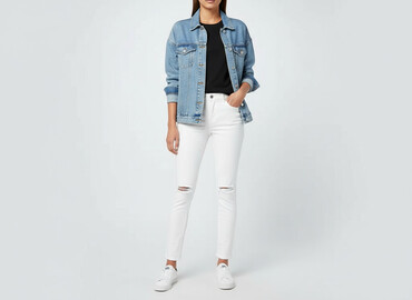 mohito spodnie jeansy: Topshop Moto, Джинси жіночі, розмір M