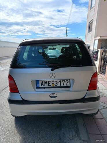 Οχήματα: Mercedes-Benz A 140: 1.4 l. | 2001 έ. Χάτσμπακ