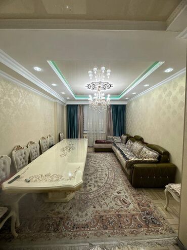 сдается 2 комнатная квартира в джале: 2 комнаты, 80 м², Элитка, 7 этаж, Евроремонт