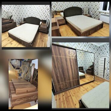 продам кровать двуспальную бу: Yataq otağı dəstləri