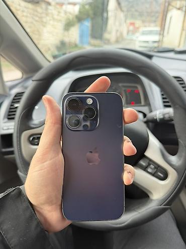 Apple iPhone: IPhone 14 Pro, 256 GB, Deep Purple, Simsiz şarj, Face ID, Sənədlərlə — 8