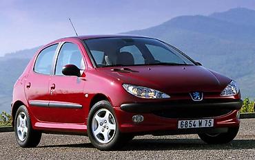 obe: PEUGEOT 206 2004. GOD. - KOMPLETAN AUTO U DELOVIMA | Sve vrste — 1