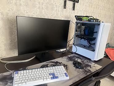 монитор 40: Компьютер, ядер - 4, ОЗУ 16 ГБ, Игровой, Б/у, Intel Core i3, NVIDIA GeForce GTX 1060, Без накопителя — 1