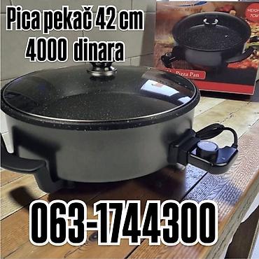 multimedia za audi a3: Električni pica pekač prečnika 42 cm. Široka površina za pečenje — 1