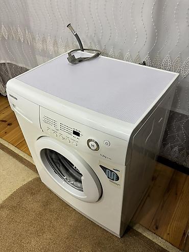 maṣın: Samsung paltaryuyan maşın - Yük: 5.2 kq - Ön qapaqlı, iri lyuk - — 3
