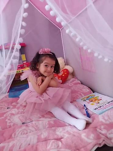 Палатки и домики: Палатка домик, с трех лет (каркас трубки пластик) в подарок гирлянда at lalafo.kg — 10 Палатки и домики: Палатка домик, с трех лет (каркас трубки пластик) в подарок гирлянда — 10