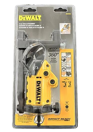 насадка для дрели: Насадка-ножницы DeWALT Impact Connect 18 GA (поворот 360°) + 7500c — 3