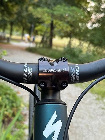 карбоновые: Горный велосипед, Specialized, Рама M (156 - 178 см), Карбон, Б/у — 4