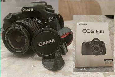 eos 600d canon: Fotoaparat 450 AZN. Canon 60D fotoaparat ideal vəziyyətdə