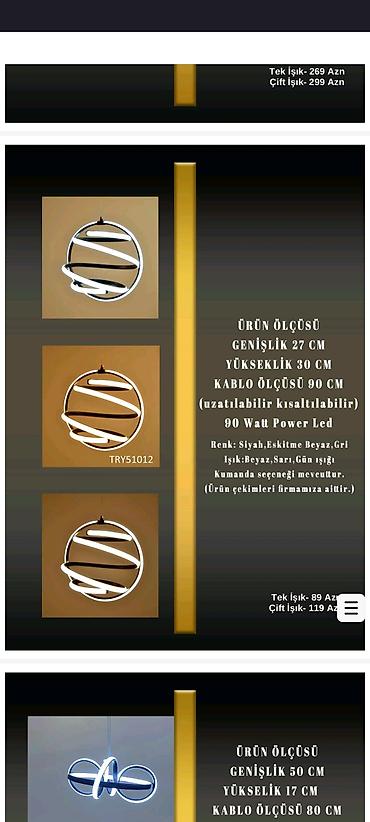 çılçırag: Led Çılçıraq, 4 və daha çox lampa — 1