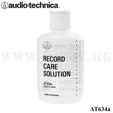 пластинки музыкальные: Жидкость для чистки винила Audio-Technica AT634a Жидкость для чистки