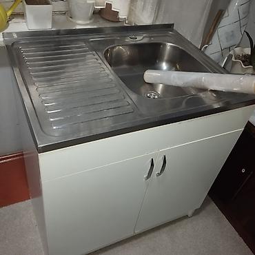 used bed: Ортопедический матрас,фабрика сна новая.размер 2м×1,60см.кухон.стол — 3
