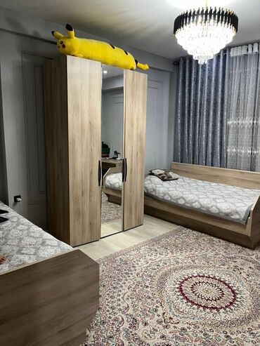 квартира в бишкеке на долгий срок: 2 комнаты, 66 м², Элитка, 3 этаж, Дизайнерский ремонт