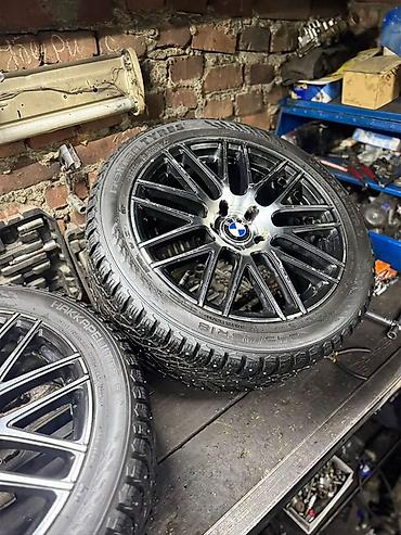 Дөңгөлөктөр монтажда 245 / 45 / R 18, Winter stud, Колдонулган, Комплект, Жеңил унаалар, Куйма, тешиктери - 5 lalafo.kg да — 3 Дөңгөлөктөр монтажда 245 / 45 / R 18, Winter stud, Колдонулган, Комплект, Жеңил унаалар, Куйма, тешиктери - 5 — 3