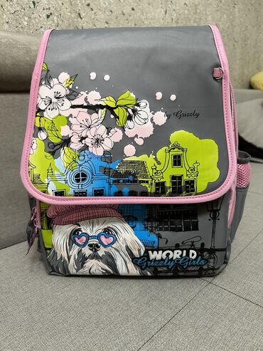 рюкзак канкен: Школьный рюкзак Фирма Grizzly