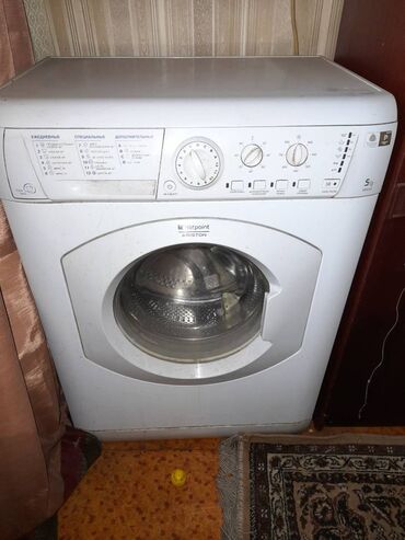 банянын меши: Кир жуучу машина Hotpoint Ariston, Колдонулган, Автомат, 5 кг чейин