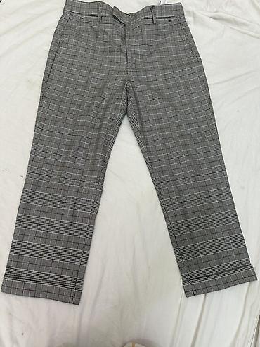 Брюки: Классические женские брюки Zara Woman - Модель: прямые брюки со — 2