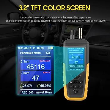 Инструменты: Toz hissəciklərinin sayğacı Model: TC - 8100 Səpilmə prinsipini qəbul — 2