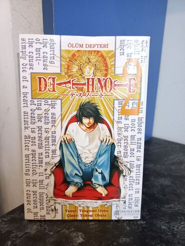 ikinci əl kitab satışı: Death note manga ikinci seriya elim yandi qiymetine ela veziyyetde