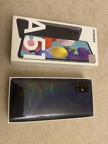 nokia e5 00: Samsung Galaxy A51, 64 GB, rəng - Qara, Barmaq izi — 1