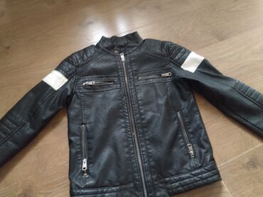 clockhouse jakne: C&A, Leather jacket, 134-140