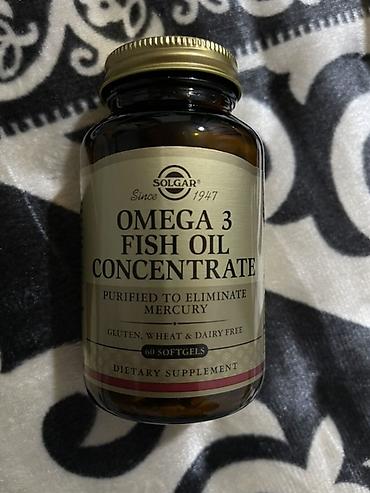 Сулуулук жана ден соолук: Solgar Omega-3 Fish Oil Concentrate — диетическая добавка в мягких — 1