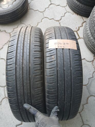 Шины: Шины 175 / 70 / R 14, Б/у, Пара, Легковые, Япония, Dunlop