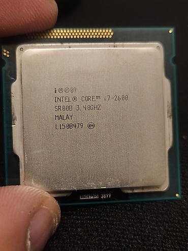 Prosessor Intel Core i7 2600, 3-4 GHz, 4 nüvə, İşlənmiş