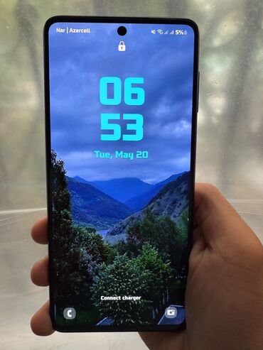 Samsung: Samsung Galaxy M52 5G, 128 GB, rəng - Qara, Barmaq izi
