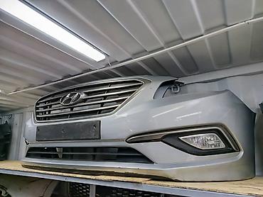 Передний бампер в сборе для Hyundai Sonata (седьмое поколение