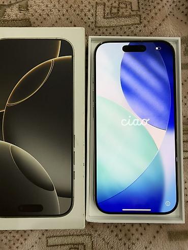 IPhone 15 Pro, Б/у, Natural Titanium, Коробка