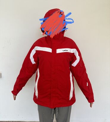 прищепки для лыж: Лыжная куртка. Покупали в Европе. Состояние отличное. Размер S-M-L