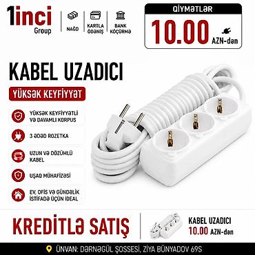 Kabel uzadıcı – yüksək keyfiyyət Xüsusiyyətlər: - Yüksək keyfiyyətli