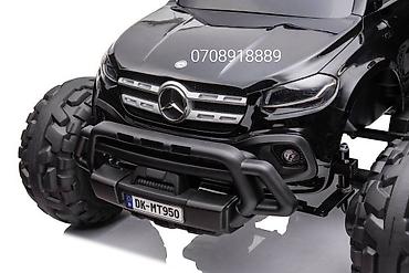 oyuncaq masini: Akkumulyatorla işləyən avtomobil Mercedes DK-MT950 Black Məhsulun — 5