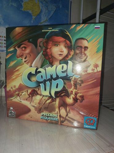 Настольные игры: Настольная игра Camel Up (русское издание). новая