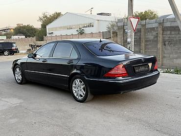 bcd com: Mercedes-Benz S-Class: 2003 г., 5 л, Автомат, Бензин, Седан — 5