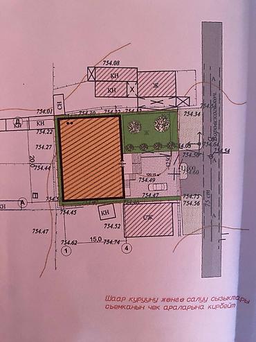 Продажа коттеджей и домов: Продаётся дом 900 м² 15м на 20 м район Пишпек 50 метров от Льва — 4