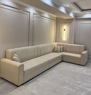 Угловые диваны: Угловой диван, C подушками, Трехместный — 24