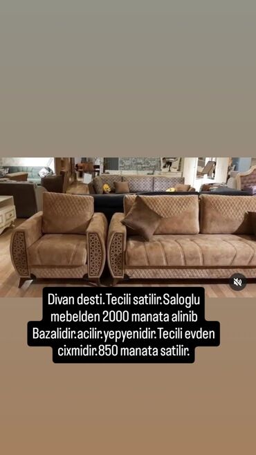 Divanlar: Divan, Yeni, Açılan, Bazalı, Çatdırılma yoxdur