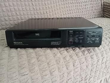 video magnitofon: Elekta VC-471EMK VHS video kaset pleyeri Xüsusiyyətlər: - 4 sistemli — 1