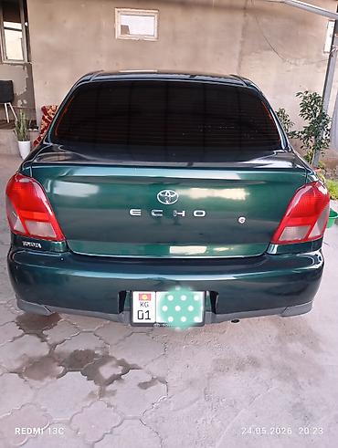 camri 70: Toyota Echo: 2002 г., 1.5 л, Автомат, Бензин, Седан — 5