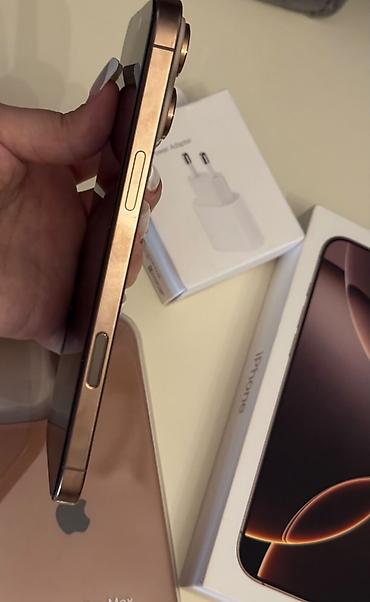 16 iphone: IPhone 16 Pro Max, 256 GB, Desert Titanium, Face ID — 5